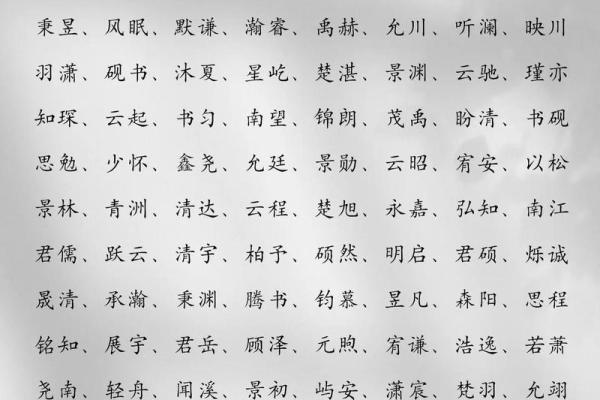羊年男宝宝起名灵感字库