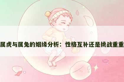 属虎与属兔的姻缘分析：性格互补还是挑战重重